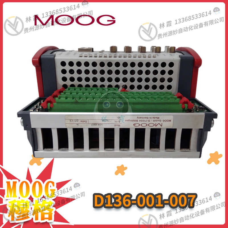 穆格MOOG D661-4536 伺服控制器 欧美进口 质保12个月