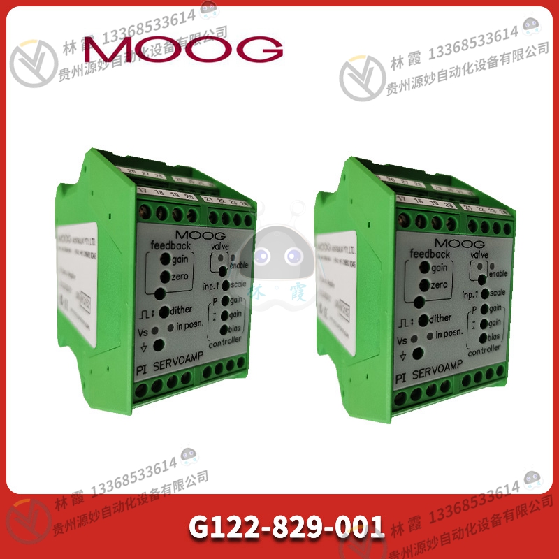 穆格MOOG D662-3303KP01HLMF6NEC2-0 伺服控制器 欧美进口 质保12个月