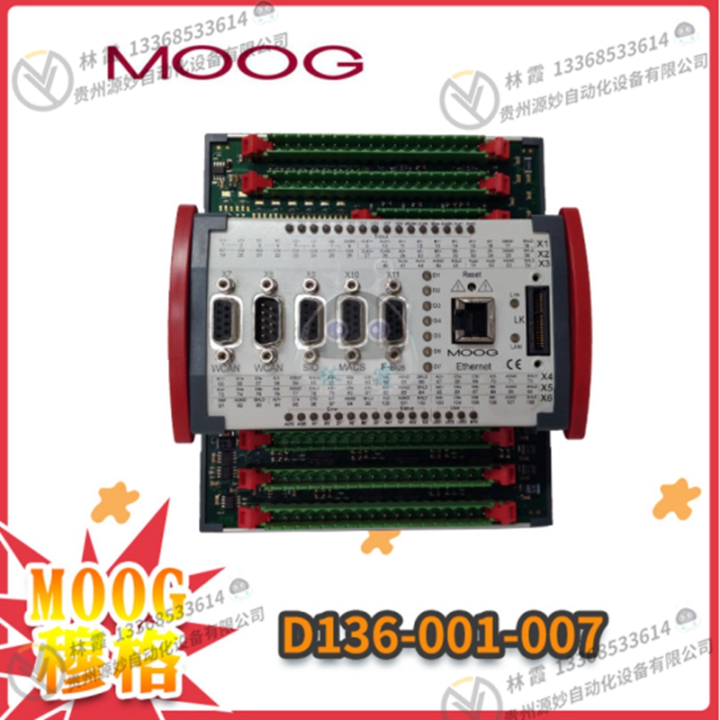 穆格MOOG D662-4355K 伺服控制器 欧美进口 质保12个月