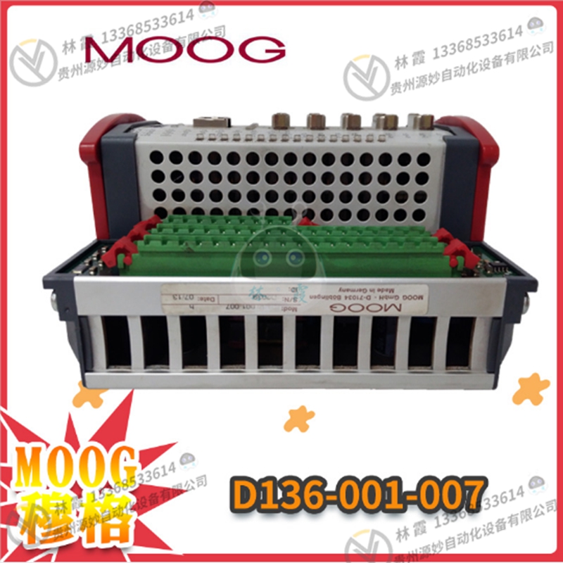 穆格MOOG D662-4884 伺服控制器 欧美进口 质保12个月