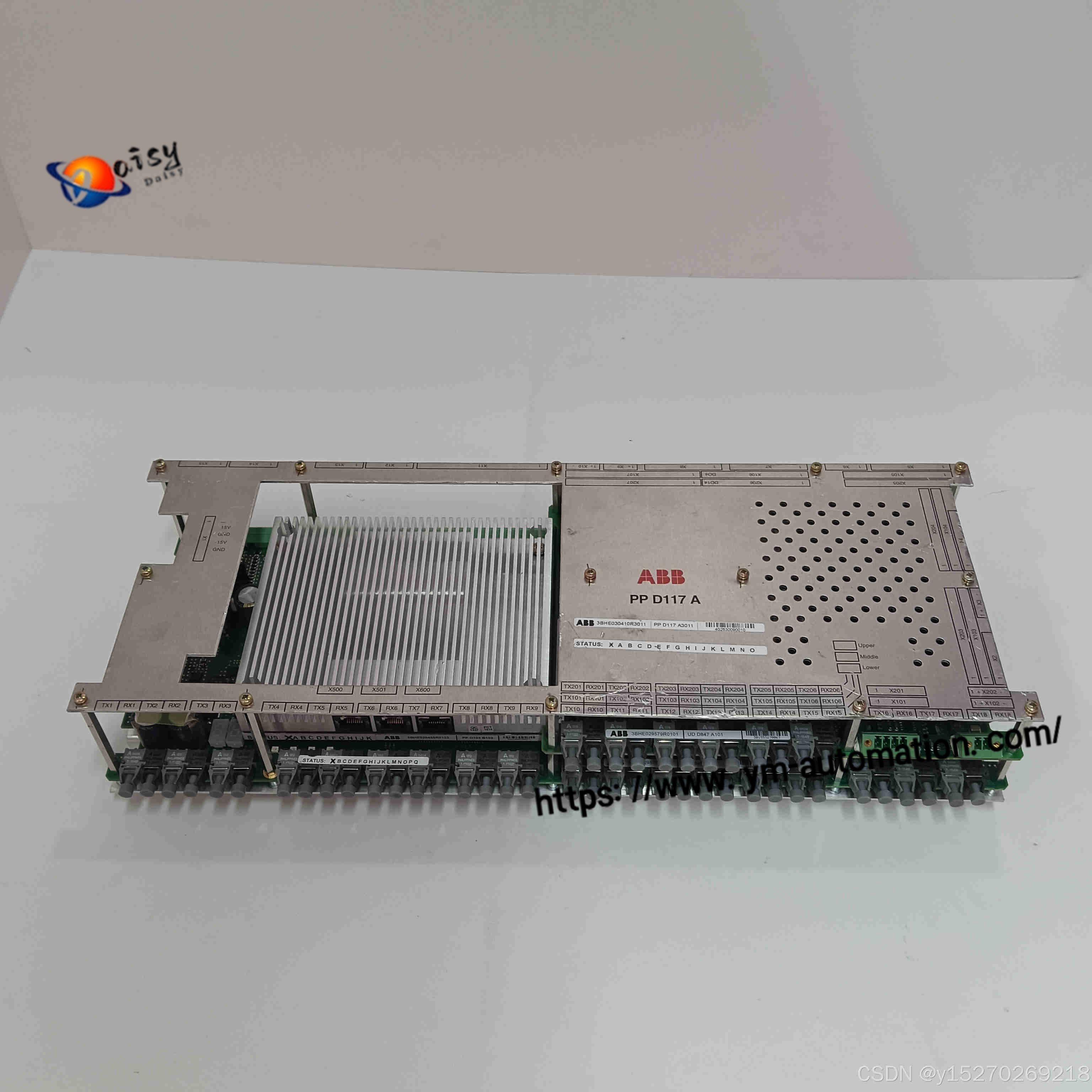 PPD117 3BHE030410R3011励磁控制器模块